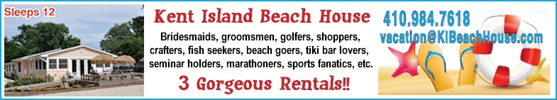Kent Island Beach House Rentals - Click Here!