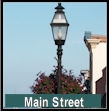 Downtown Street Lamps.  Click to enlarge.