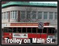 Trolley Bus Downtown.  Click to enlarge.