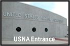 Main Visitors Entrance at the USNA.  Click to enlarge.