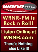 103.1 WRNR - Where Music Matters... Music News, Contests, Listen Live - and More at WRNR.com!  Click Here 
for 103.1 WRNR!